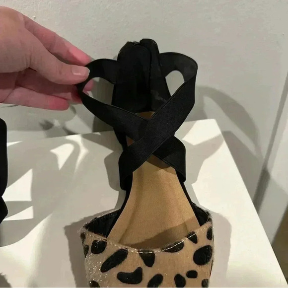 Rampage PARYSS Leopard Flat Zip Back Women's Shoes Size 7.5 - Picture 7 of 10